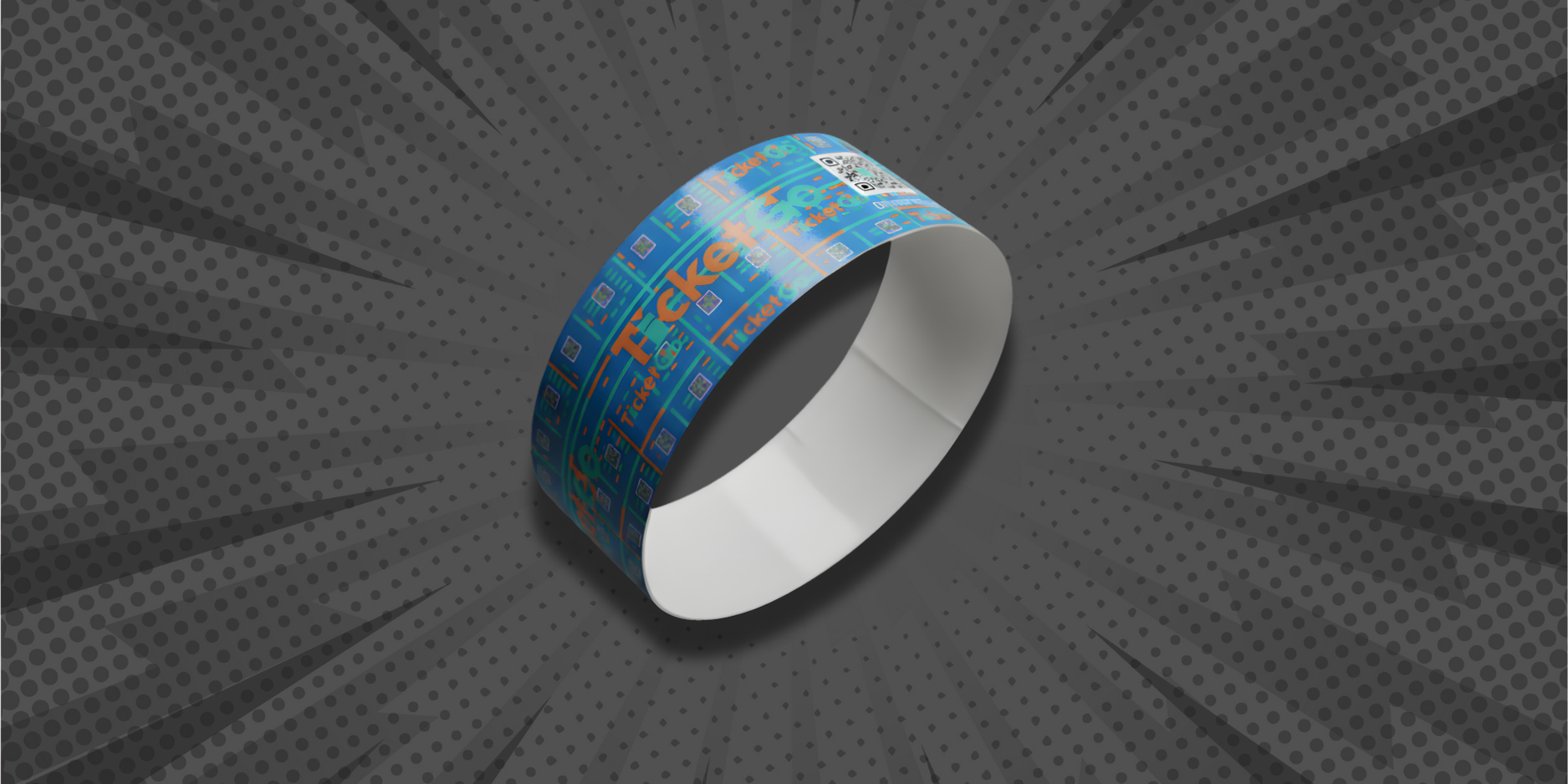 Contoh Gelang Tiket Tyvek